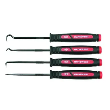 Mayhew Tools 60003 Dominator Mini Hook & Pick Set, 4-Piece