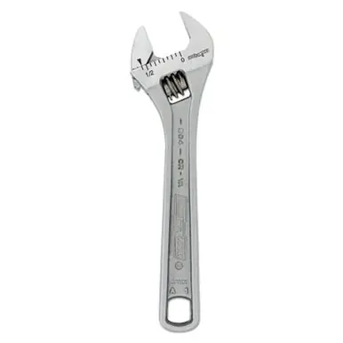Channellock C804-BULK Adjustable Wrench, Chrome