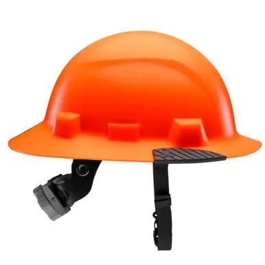LIFT HIDNV-24HO - IDAX Full Brim Hard Hat - Non-Vented (Hi-Viz Orange)