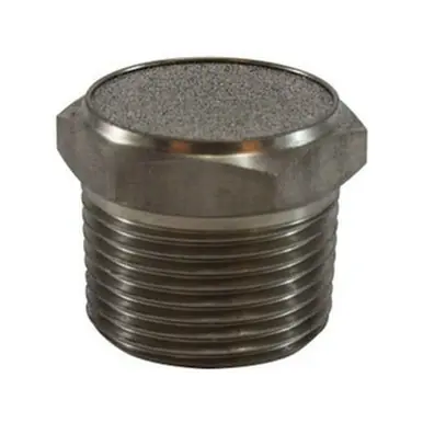 Midland Industries 300017 - Breather Vent, 3/8" Nominal, MPT, Stainless Steel