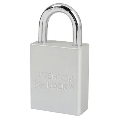 American Lock A1106YLW Padlock, 1/4" x 1-1/2", Yellow