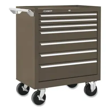 Kennedy 297XB - 29" 7-Drawer Industrial Roller Cabinet