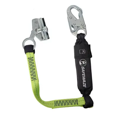 Safewaze FS00SP/FS1118 Non-Trailing Rope Grab Assembly with Lanyard