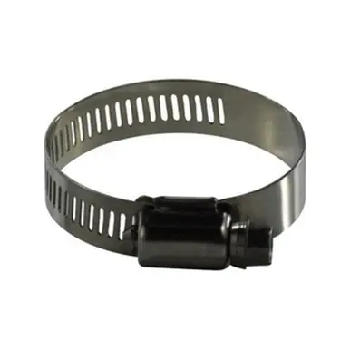 Midland Industries 620060SS -620 Series Wide Band Worm Drive Clamp, 3-5/16" Min. Clamp Dia., 316
