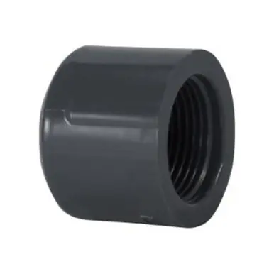 Midland Industries 848005 - Cap, 1/2" FIP, PVC, SCH 80 Schedule