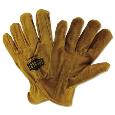 Ironcat 9405/S Driver Gloves, Cowhide Leather, Small, Bourbon