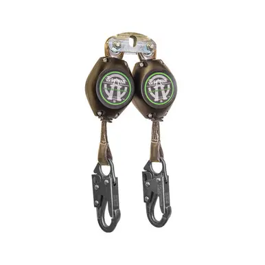 Safewaze FS-FSP14075-W - Class 1 7‘ Dual Leg Retractable w/ Snap Hooks