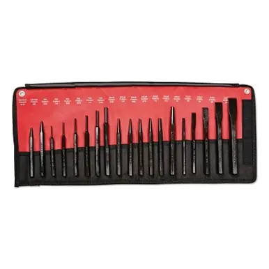 Mayhew 61019 Punch & Chisel Kit, 19-Piece