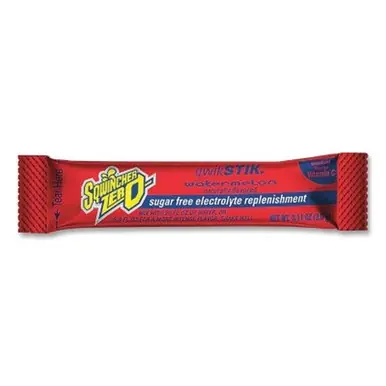 Sqwincher 159060097 Qwik Stik ZERO Sugar, Watermelon, 0.11 oz, Makes 20 oz