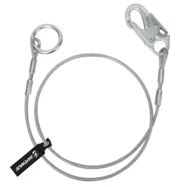 Safewaze FS830-C10-1 - 10’ Cable Extender Snap Hook