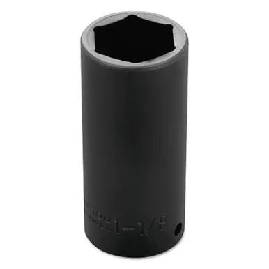 Proto 7336H Torqueplus Deep Impact Socket, 1/2" Drive, 1-1/8" Opening, 6-Point