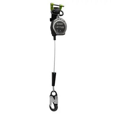 Safewaze 023-5352 - Latitude Edge 8‘ Single Cable SRL Alu Snap Hook
