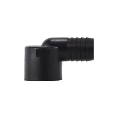 Midland Industries 33471P - 90° Elbow, 3/4" Hose Barbed x 3/4" FIP, Polypropylene