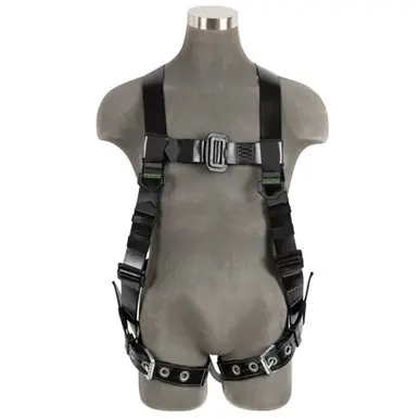 Safewaze 023-1337 - PRO-Shield Full Body Harness 1D, DE MB Chest, TB Legs (2X)