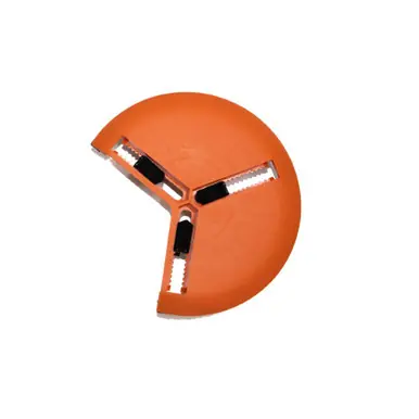 CoverMe KO20-060 2" - 6" Adjustable Wedge Cover for Holes with Existing Piping or Conduit (20pk)