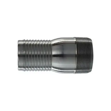 Midland Industries 973851 - Combination Nipple, 3/4" Hose Barbed x 3/4" MIP, 3-1/8" L, Steel