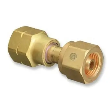 Western 16 Cylinder Adaptor, CGA-300 to CGA-510 POL, Acetylene