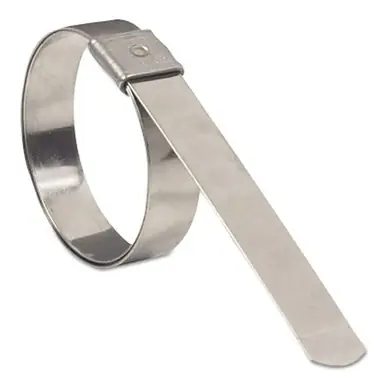 Dixon Valve K3 K Series Band Clamp, 13/16" Hose ID, Galvanized Steel, 100/Box (100pk)