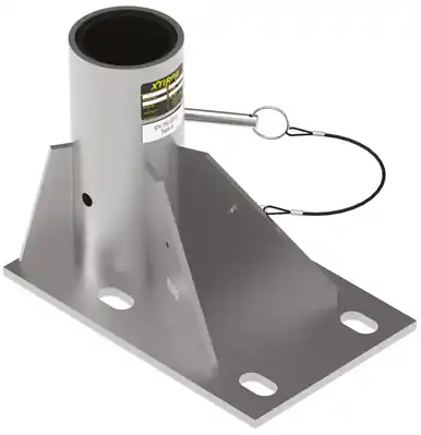 Xtirpa by Safewaze IN-2005 - 76mm (3") Floor adapter (ss 304)