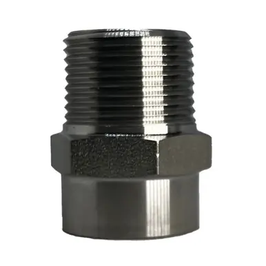 Midland Industries SSWO-32MP - Weld Adapter, 2" NPT(M) x 2" Weld-On, Stainless Steel