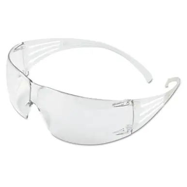 3M SF201AF SecureFit 200 Series Safety Glasses, Clear, Anti-Fog/Anti-Scratch