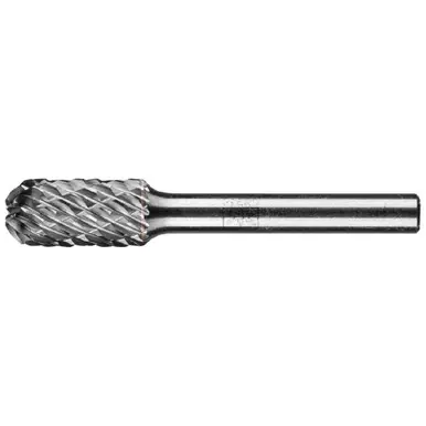 PFERD 28006 Carbide Bur - Cylindrical (Radius End), OMNI Cut 3/8" x 3/4" x 1/4" Shank - SC-3