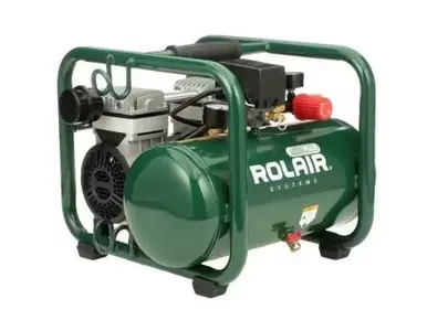 ROLAIR JC10PLUS - 1HP Oil-Free Portable Air Compressor