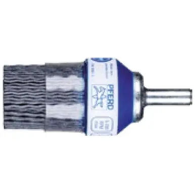 PFERD 84242 1" OD M-BRAD Composite disc Brush .040"/80 Cer. Ox., 1/4" stem, bridled