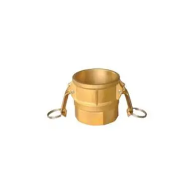 Midland Industries CGD-075-B1 - Cam & Groove Coupler, 3/4" Type D x 3/4" FPT, Brass