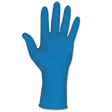 MCR Safety 5049XL SensaTouch Disposable Latex Gloves, X-Large, 11 mil, Blue