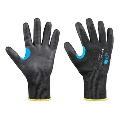 Honeywell 26-0913B/7S CoreShield A6/F Gloves, S, Black