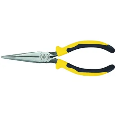 Klein Tools J203-7 Standard Long-Nose Pliers, 7-5/16" Length, Journeyman Handles