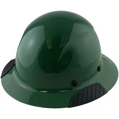 LIFT HDF-19GG - DAX Fiber Resin Full Brim Hard Hat (Green)