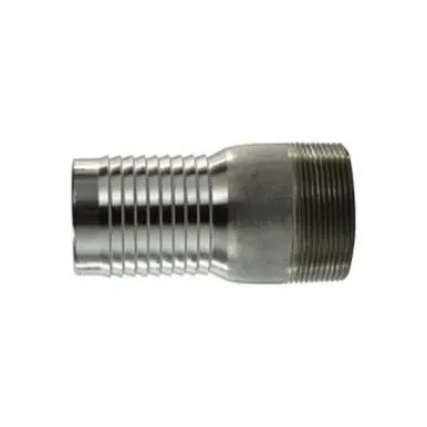 Midland Industries CNT-100-SS316 - Combination King Nipple, 1" Hose Barbed x 1" MPT, 316SS
