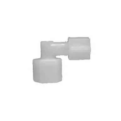 Midland Industries 17258N - Elbow, 3/8" Compression x 1/4" FIP, Nylon, White