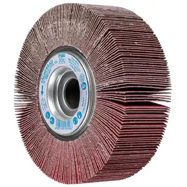 PFERD 45847 6" x 2" Unmounted Flap Wheel 1" A.H. - Ceramic Oxide - 120 Grit (2pk)