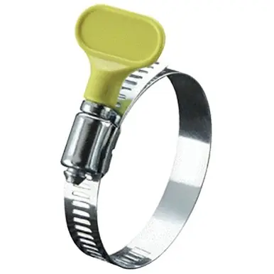 Ideal 5Y012V Hose Clamp, 1/2"-1-1/4" Dia, SS