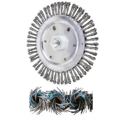 PFERD 88049 4-7/8" TWIN NUT COMBITWIST Stringer Bead .020CS Wire, 5/8-11 Thread (5pk)