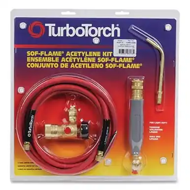 TurboTorch 0386-0090 Acetylene Soldering and Brazing Kit with AR-B Regulator