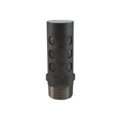 Midland Industries 940825 - High Flow Muffler, 1/2" Nominal, MPT, Aluminum