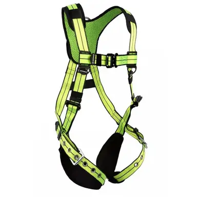 Safewaze 023-1254 - PRO+ Full Body 4X Size Harness 1D, QC Chest, TB Legs, Trauma relief