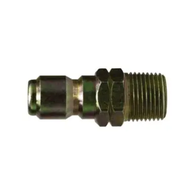 Midland Industries 86041 - Quick Disconnect Straight Through Plug, 3/8", MPT