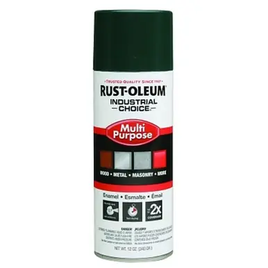 Rust-Oleum 1638830 Enamel Spray, Hunter Green, 12 oz (6pk)