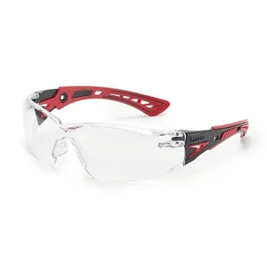 Bolle 41080 Rush+ Glasses, Clear Lens