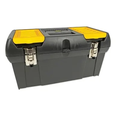 Stanley 019151M Series 2000 Tool Box, 1085 cu in, 10.2", Black Plastic