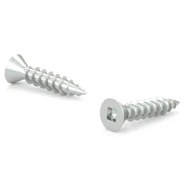Richelieu FKWZ858 - 8 x 5/8" Wood Screw 2 Sq. Flat Head, 15000ct