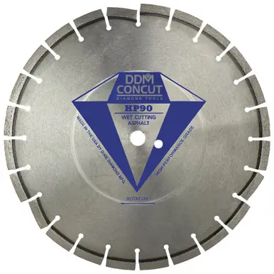 DDM Concut HP 9018125 - 18" x .125 x 1" Asphalt 5-35 HP Saw Diamond Blade