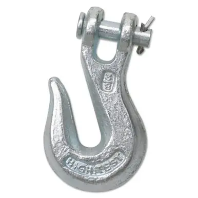 Peerless 8023215 Grade 70 Clevis Grab Hook, 1/4", 2,600 lb, Self-Colored (10pk)