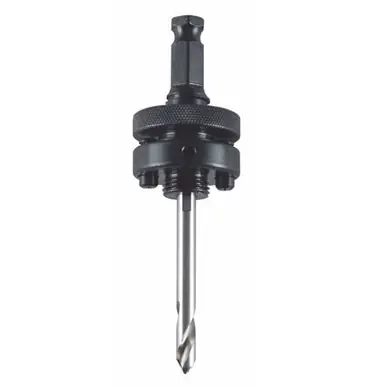 MK Morse MA45PSN - 7/16" Hole Saw Arbor (5/8-18 Thread) Fits 1-1/4" 6" Saws