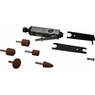 Florida Pneumatic FP-757TK - 1/4" Heavy Duty Die Grinder Kit, 25,000 RPM, 0.33 HP, 90 psi
